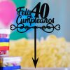 Topper Personalizado Feliz Cumpleaños